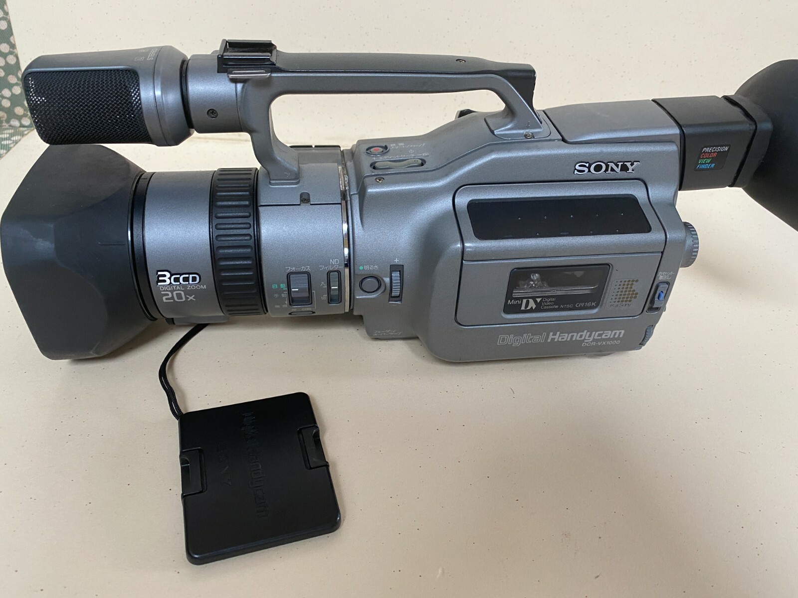 【動作未確認品】SONY DCR-VX1000 miniDV ハンディカム 動作未確認品】SONY DCR-VX1000 miniDV ハンディカム
