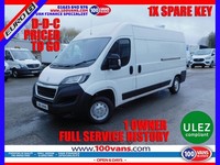 2020 Peugeot Boxer 2.2 BlueHDi 335 S L3 H2 Euro 6 (s/s) 5dr PANEL VAN Diesel Man
