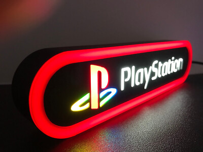 PlayStation 3d Printed Led Sign