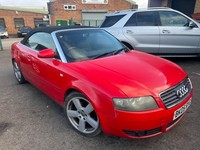 2005 Audi A4 2005 1.8T S Line 2dr CONVERTIBLE RED FULL LEATHER PX TO CLEAR CONVE