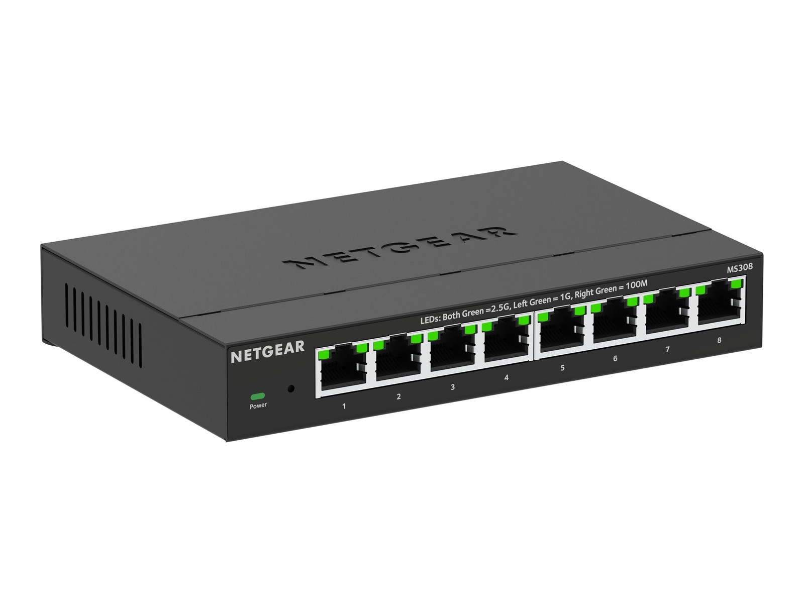 Netgear MS308, Switch schwarz