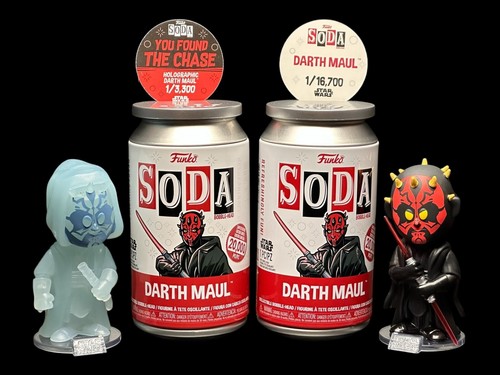 funko soda darth maul 2体セット FUNKO VINYL SODA: Star Wars - Darth Maul (Styles May Vary