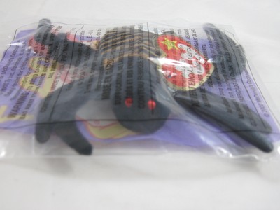 McDonald's Teenie Beanie Babies 2000 HM Spinner the Spider - New In Package