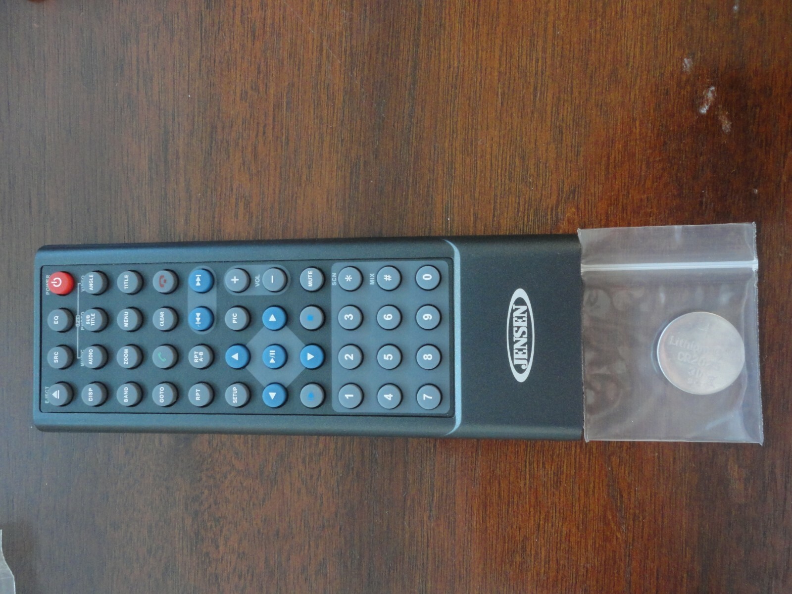 Jensen Remote Control VM9725BT/VM9726BT/VX7020/VX6020