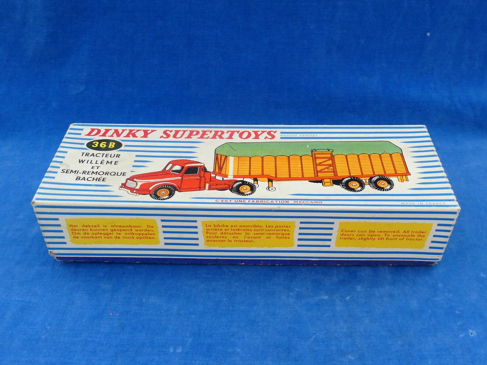 ミニカー DINKY No.36 36B TRACTEUR WILLEME ミニカー DINKY No.36 36B TRACTEUR WILLEME French Dinky 36B - QDT