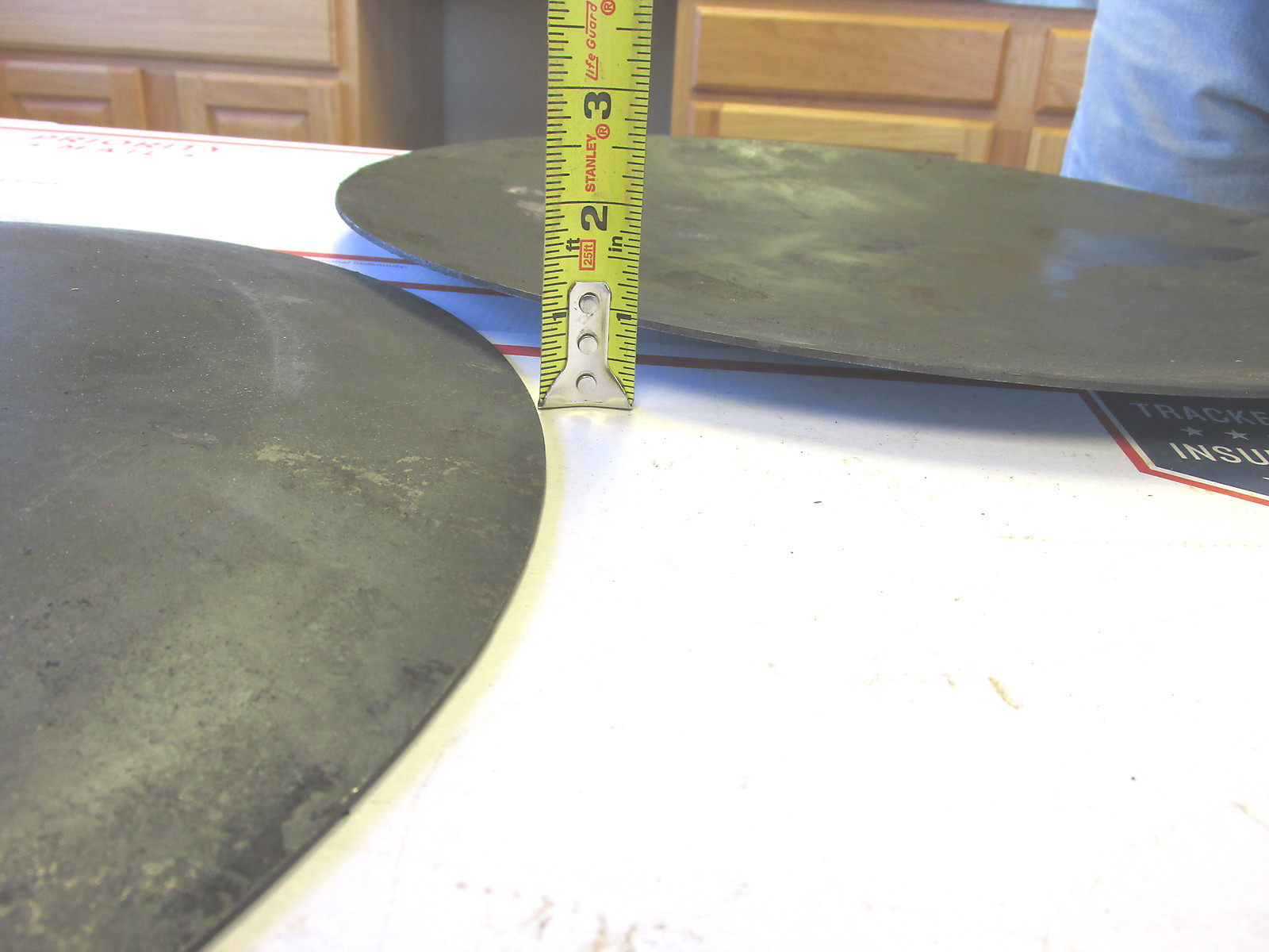 12 OLD FARM TYPE DISK DISC BLADE CRAFT SEAT BASE  BIRD FEEDER COOKER MUD SCRAPER