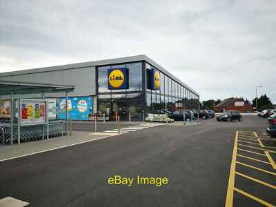 Photo 12x8 Lidl Supermarket Prestatyn Newly built supermarket in the town. c2019
