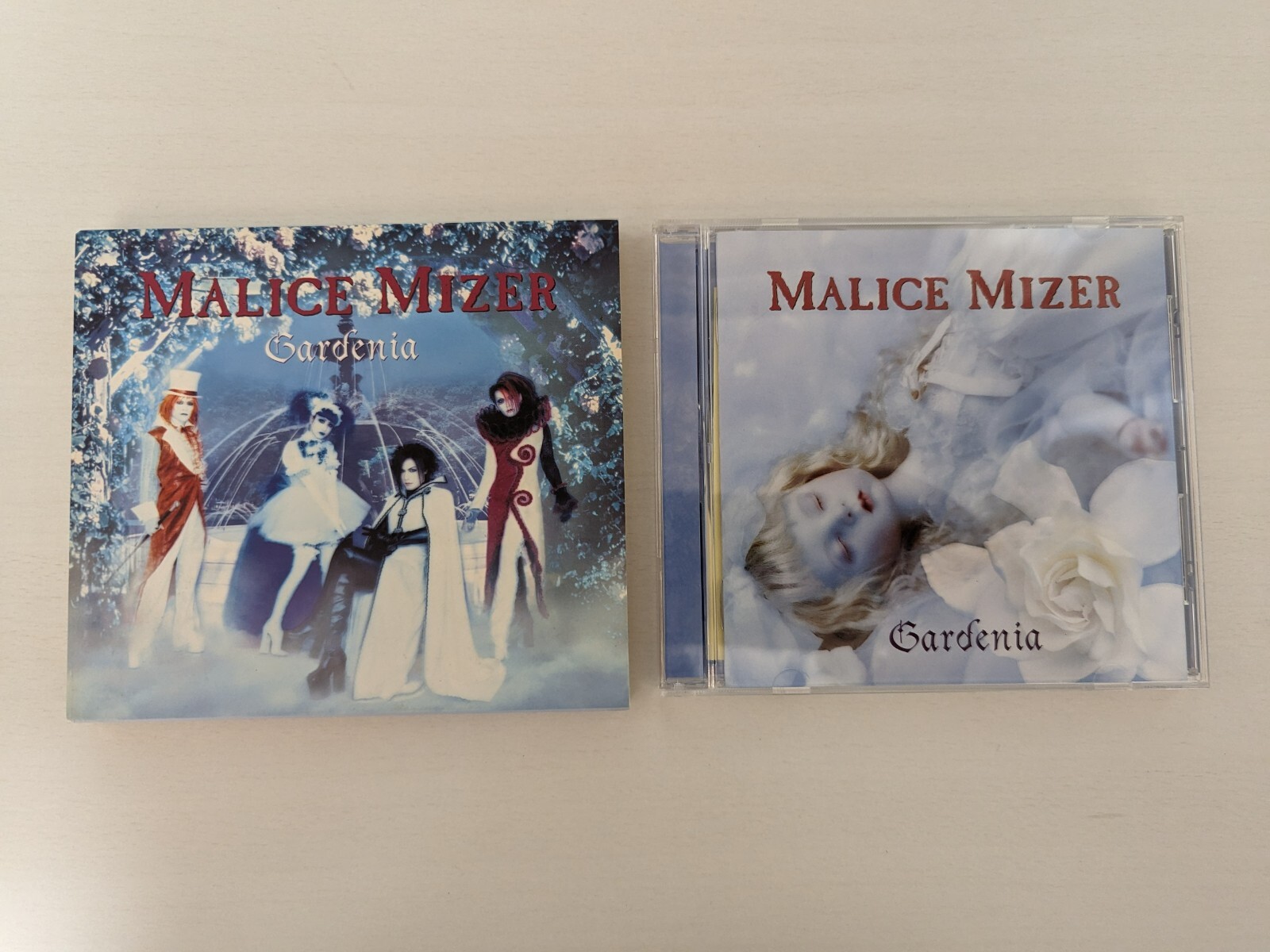 MALICE MIZER Gardenia 4th Single CD 2001 Case and sticker MALICE MIZER Gardenia 4th Single CD 2001 Case and sticker