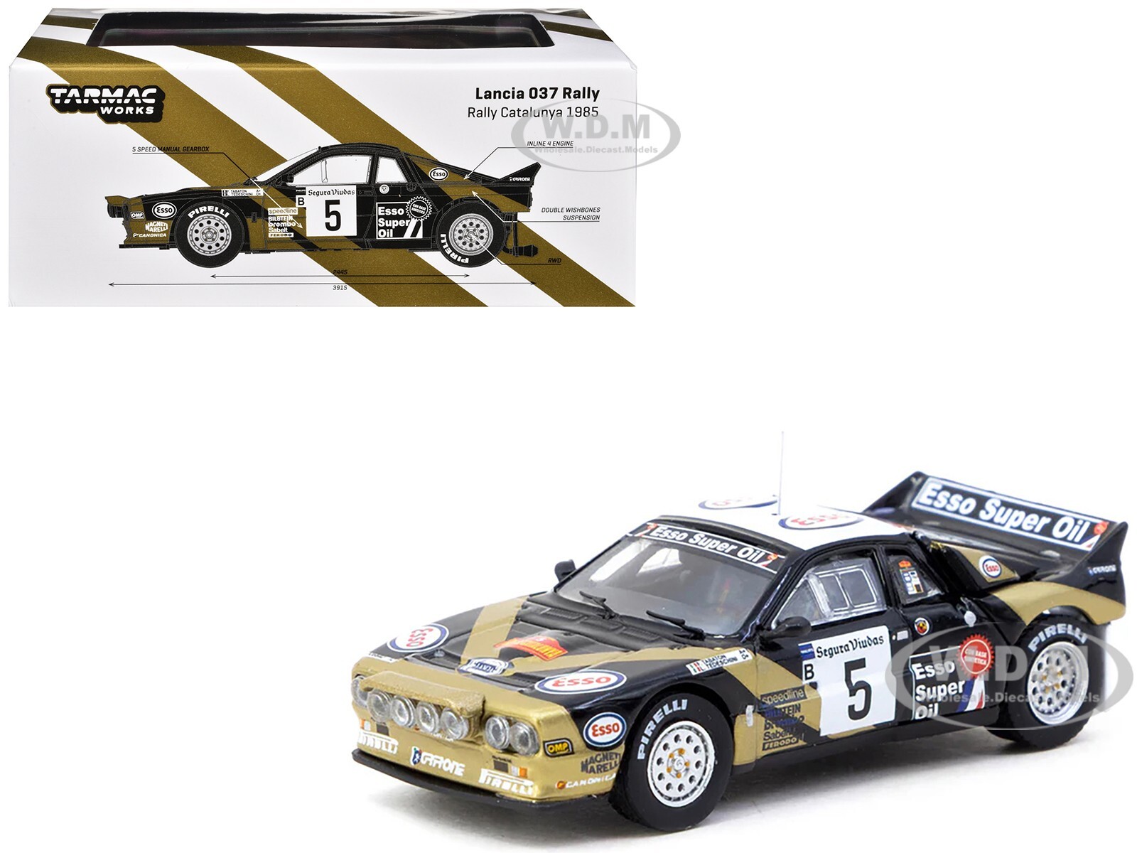 ミニカー 1/43 ランチャ・ラリー037 1985WRCポルトガル Totip ミニカー 1/43 ランチャ・ラリー037 1985WRCポルトガル Totip