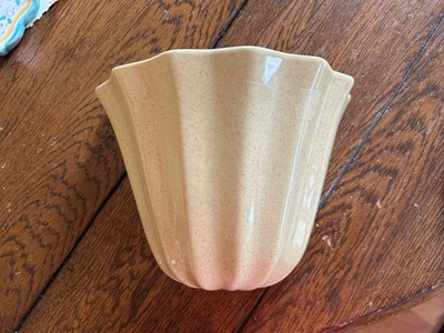 Vintage Lot (A) 3 Wall Pockets Alpine Pottery And Unknown Large Wall Pocket Urn