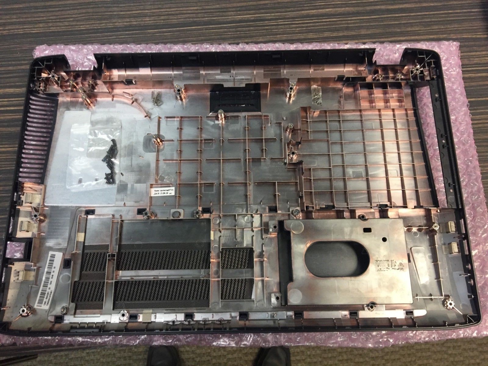 ASUS GL752VW Series Bottom Cover with RAM & HDD cover panel, cover screws inc