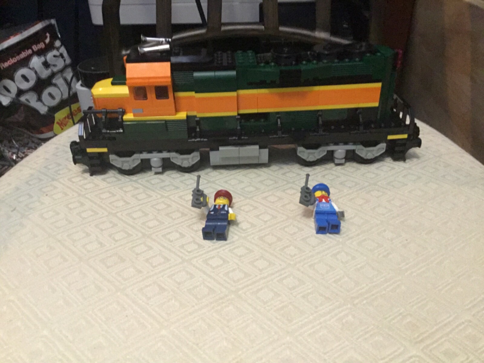 激レア【中古】レゴシティ10133 BNSF機関車＆10170 TTX 貨物車 激レア中古レゴ☆シティ10133 BNSF機関車＆10170 TTX 貨物車