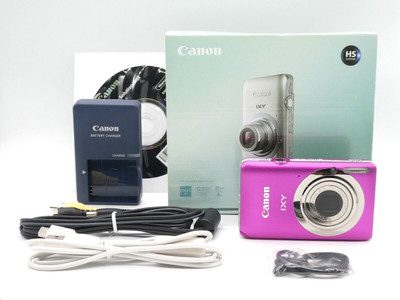 READ [NEAR MINT IN BOX] Canon IXY 210F PowerShot ELPH 100 HS IXUS 115 HS Pink