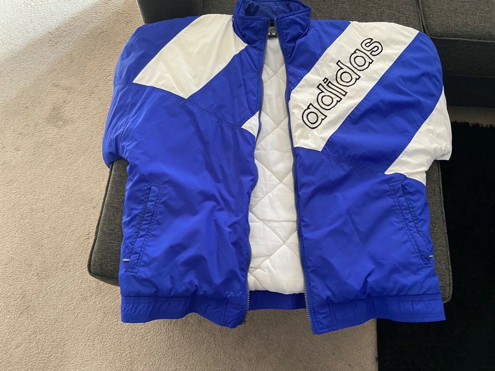 90s adidas puffer jacket