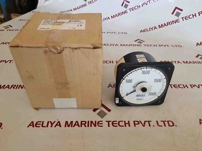Crompton 077-05va-mt analog panel meter