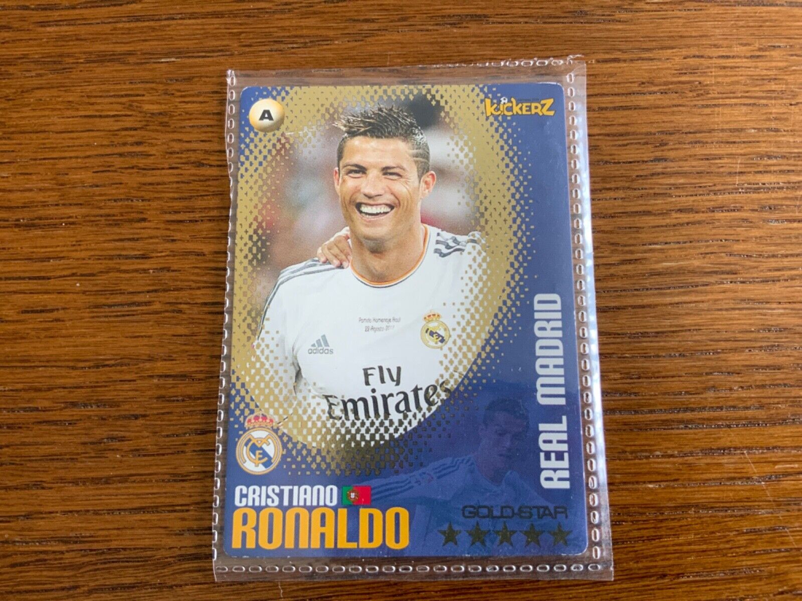 Cristiano Ronaldo - Kickers GOLD STAR soccer card | eBay Cristiano Ronaldo - Kickers GOLD STAR soccer card | eBay