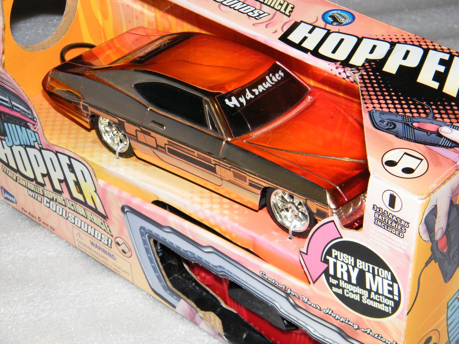 Rare Vintage 2006 Sealed Box MIB Hopper Low Rider Car Super Shots Lanard Batt Op