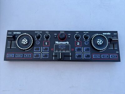 Numark DJ2GO2 Touch Pocket DJ Controller with Touch-Capacitive Jog Wheels