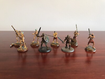 The Elder Scrolls Call to Arms Bleak Falls Barrow Delve Set Painted Miniatures