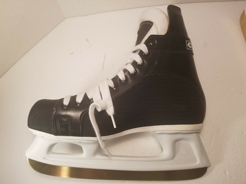 Vtg CCM Super 550 NHL Ice Hockey Skates SL5000 Titanium TTX Blades Mens 8.5 New