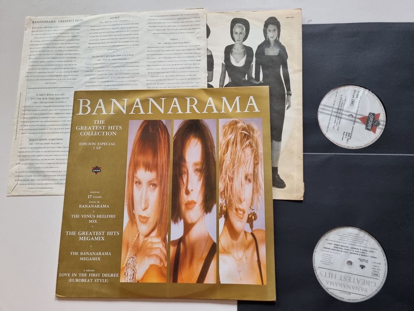 Bananarama - The Greatest Hits Collection & Remixes 2x Vinyl