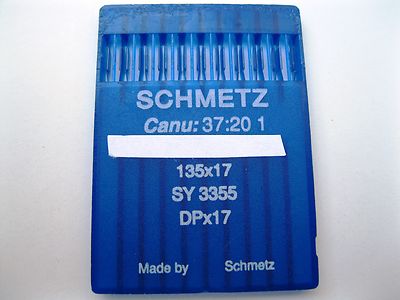 SCHMETZ INDUSTRIAL SEWING MACHINE NEEDLES DPX17 SY3355 CONSEW 206RB