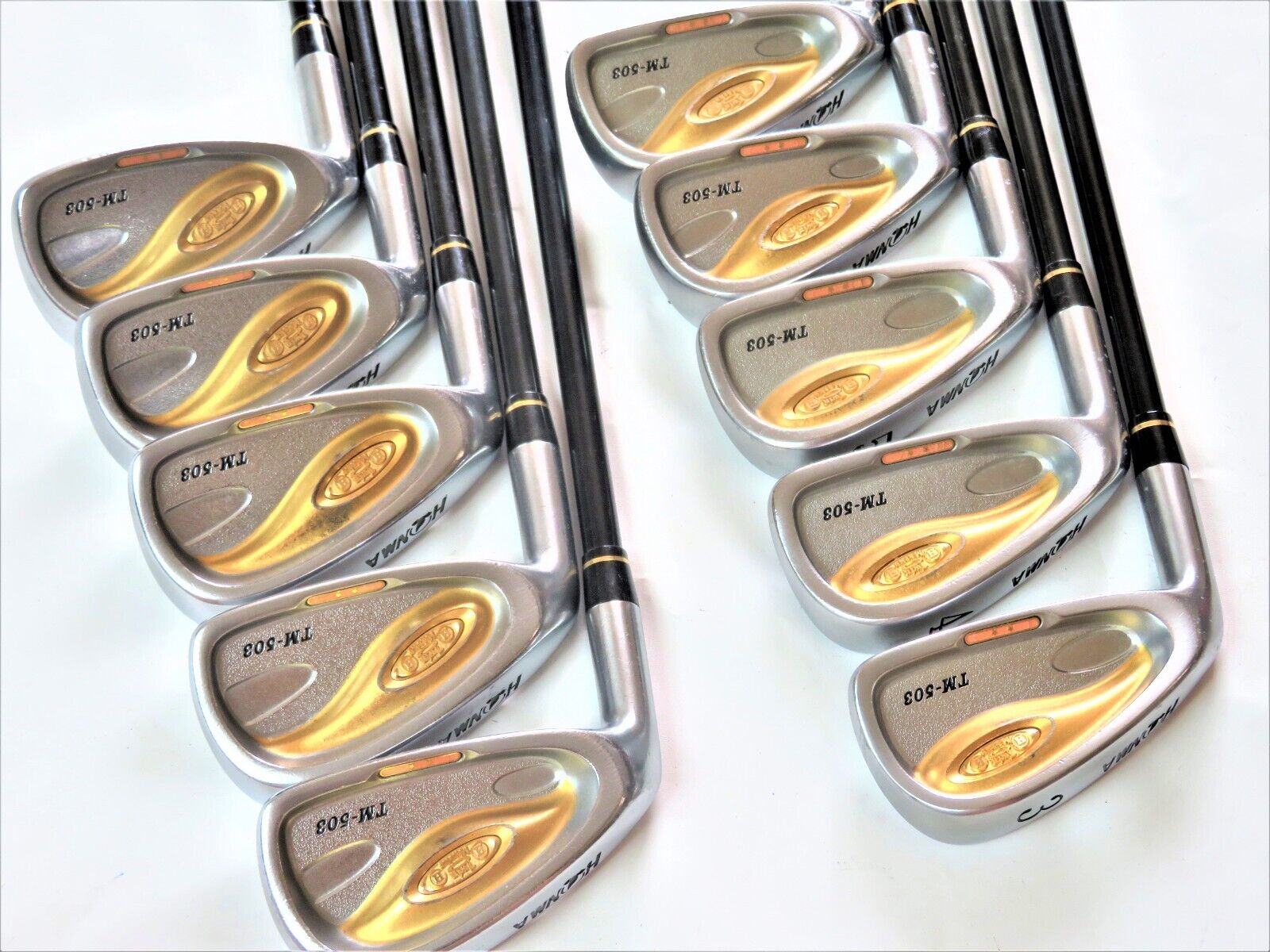 HONMA TM-503 LEFT-HANDED PERFECT 10pc 2STAR S-FLEX IRONS SET HONMA TM-503 LEFT-HANDED PERFECT 10pc 2STAR S-FLEX IRONS SET