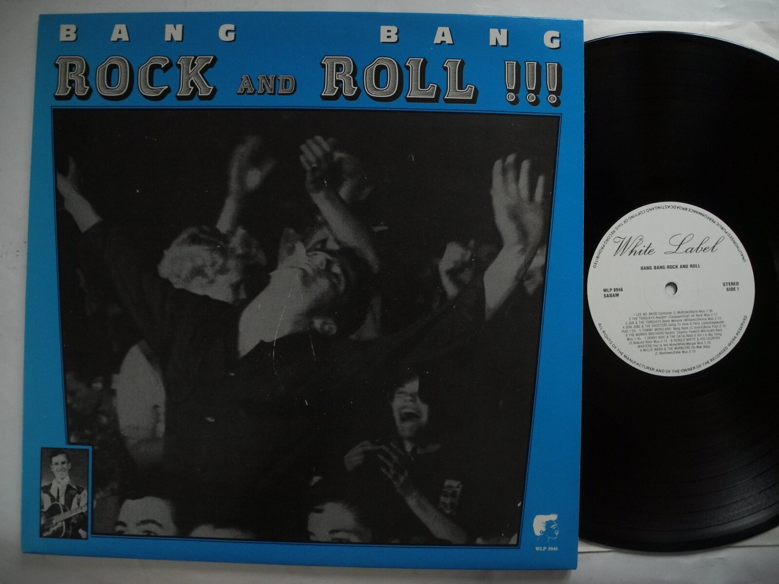 Bang Bang Rock And Roll! LP 1989 Holland EX+ BOBBY HODGE