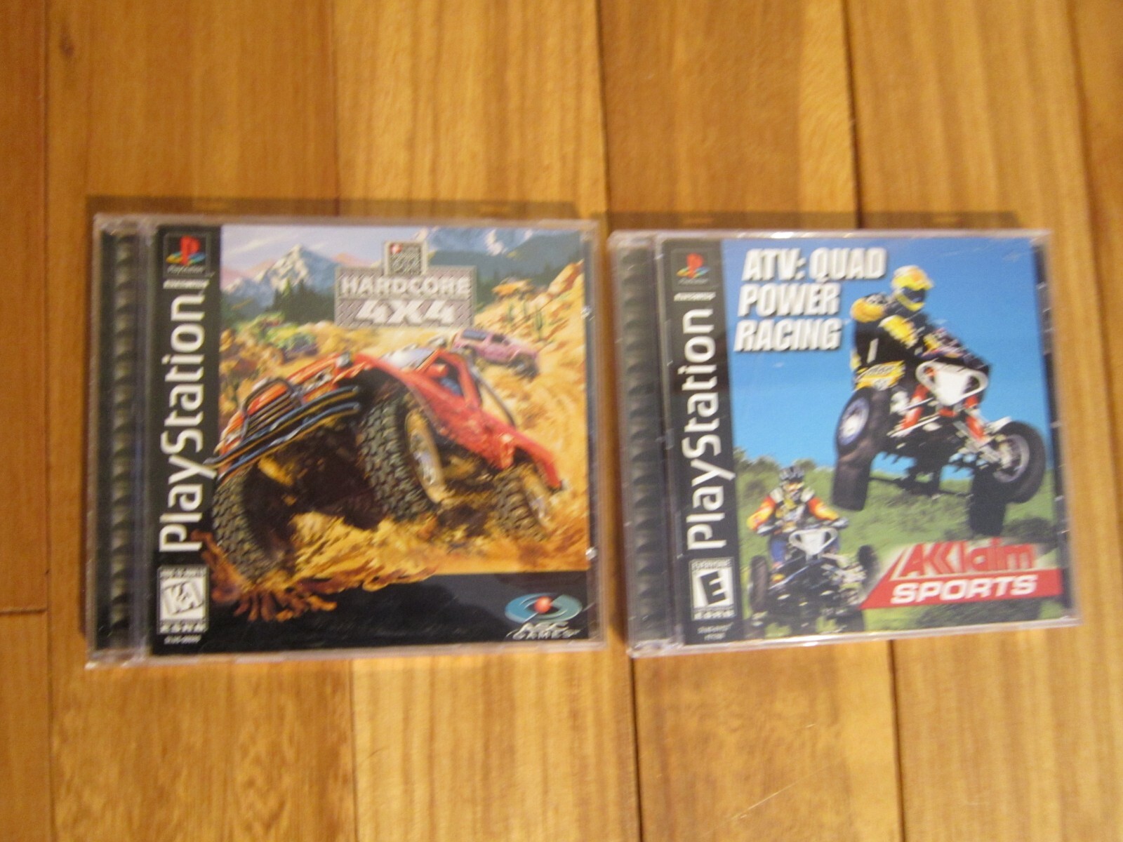 【中古】 ATV：クアッドパワーレーシング PS LOT Atv Quad Power Racing+HARDCORE 4X4 Sony PlayStation 1