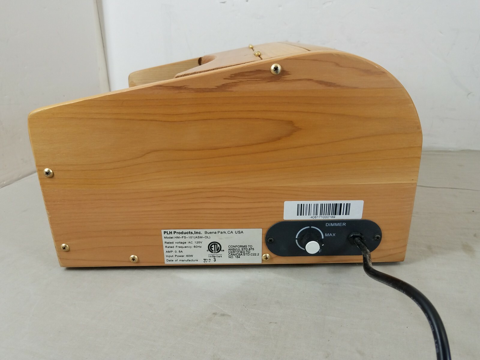 PLH Products HM-FS-101 (ASM-OL) Infrared Foot Warmer Sauna