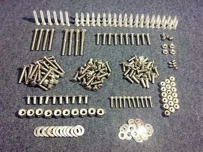 Kyosho Lazer ZX Sport Stainless Steel Hex Head Screw Kit 175+ pcs