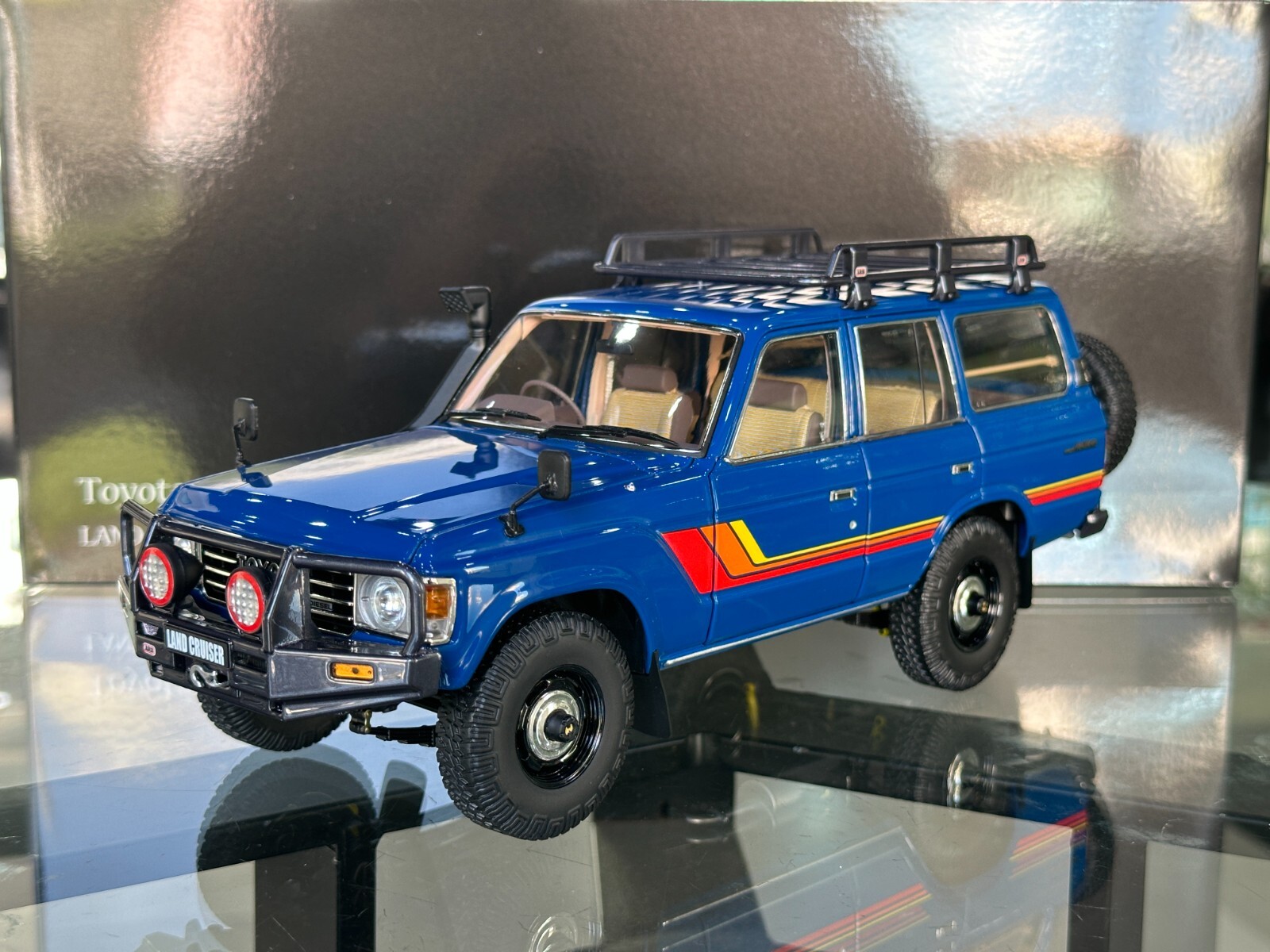 jejeページ KYOSHO 1/18 KS08956BL Toyota Land Cruiser 60 (Feel Like Blue