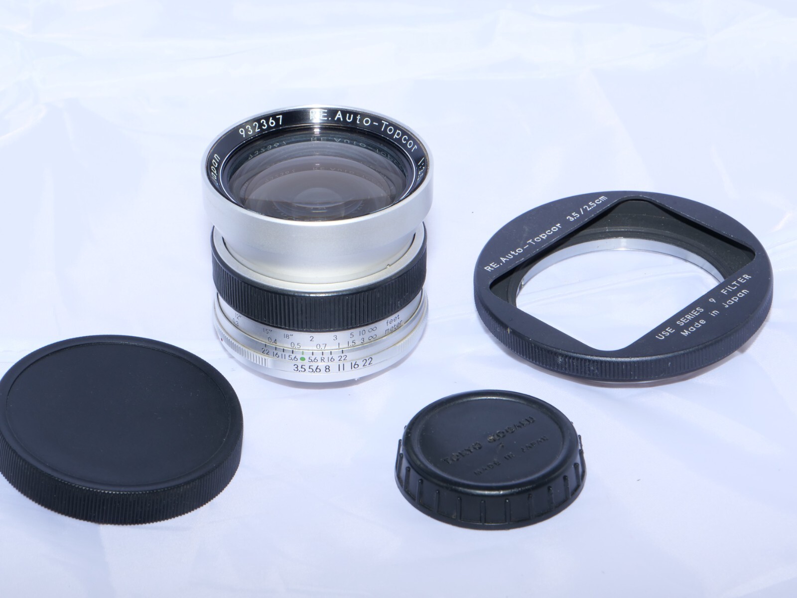 Topcon 2.5m F/3.5 RE Auto Topcor Lens. Topcon/Exakta Mt