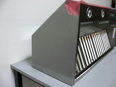 Wolf PW482418 48 Inch Wall Mount Canopy Range Hood w/ 2x 600 CFM Blower