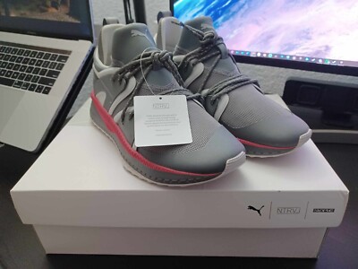 PUMA x STAPLE TSUGI BLAZE IGNITE NTRVL SMOKED PEARL MEN SHOES SIZE 10 364716 02