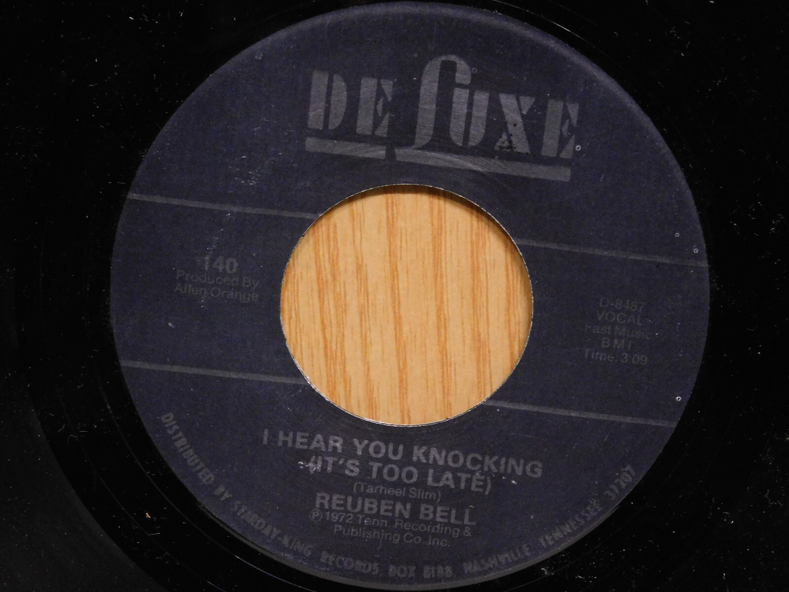 LPレア物【REUBEN BELL】1983年発売輸入盤USAオリジナル盤 Reuben Bell Soul 45 I Hear You Knocking bw Baby Love on
