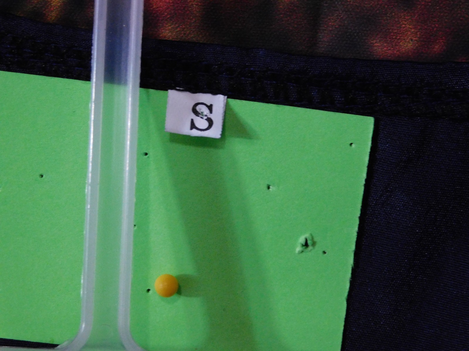 WOMEN'S SHORTS INTIMATES WEAR WITH BRICK BRAC DESIGN ON IT / SIZE S