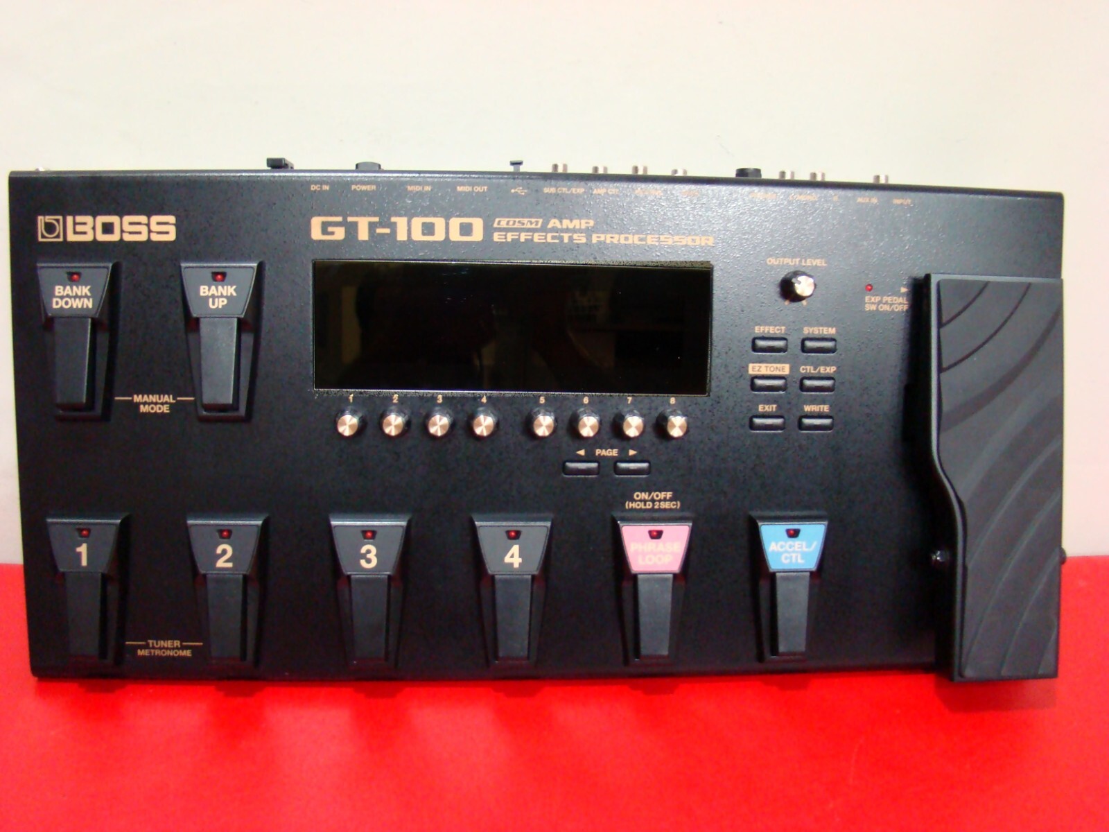 ギター BOSS GT-100 COSM Amp Effects Processor BOSS GT-100 Multi-Effects Guitar Effect Pedal COSM AMP