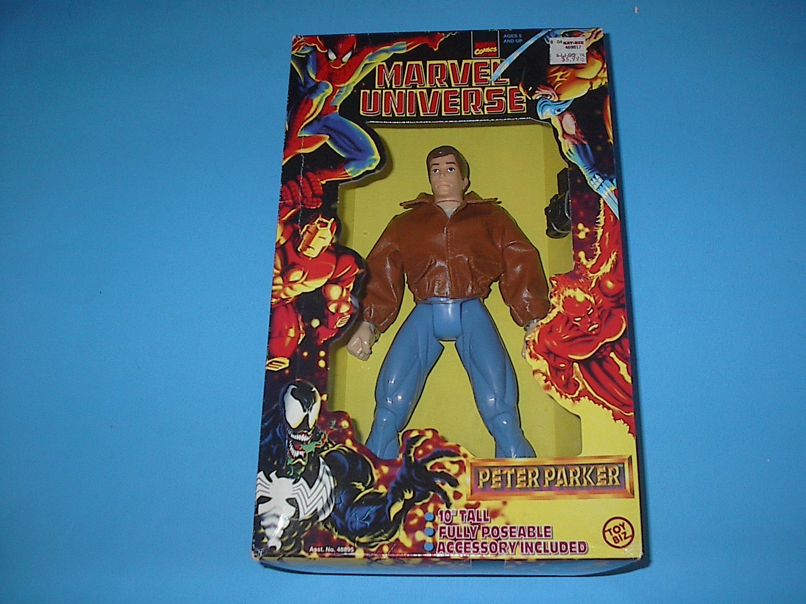 アメコミ 1990's MARVEL\"SPIDER-MAN\"10 TALL FIGURES Sensational Spiderman Deluxe Edition 10