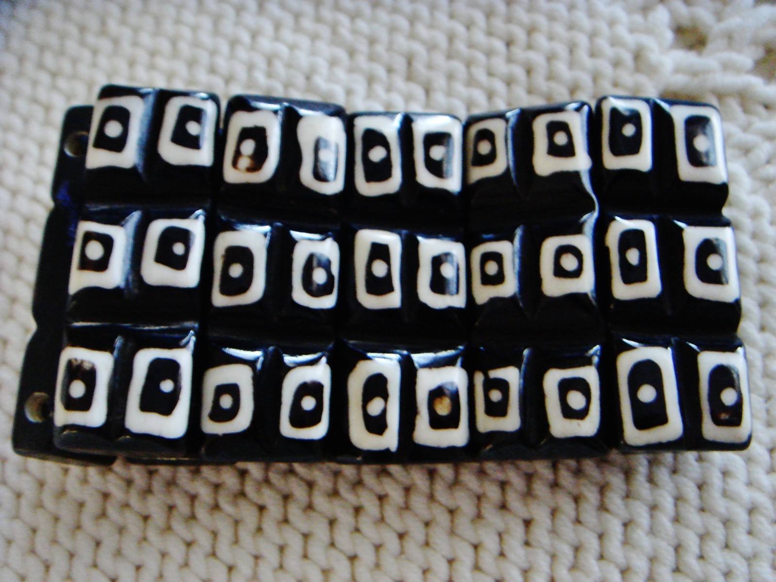 Vintage Bakelite Cuff Stretch Bracelet