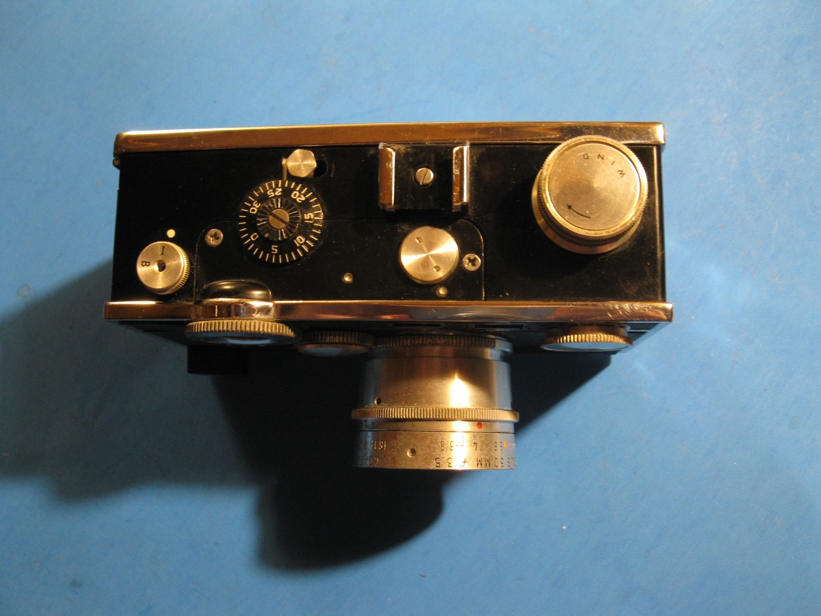 Argus C3 Brick 35mm Rangefinder Film Camera Very Nice 1962