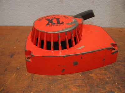 Vintage Homelite Super XL Big Red Recoil Pull Start XL12 Vintage Chainsaw