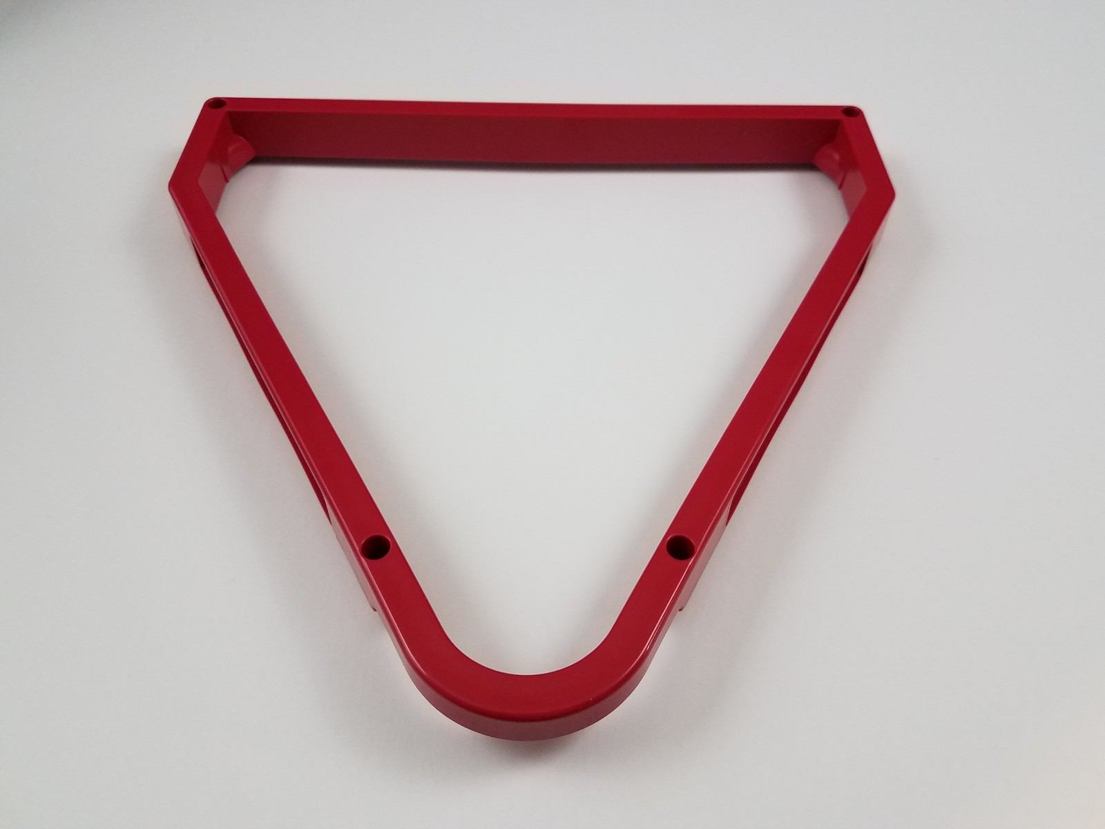 VICE RACK billiard ball rack - pool ball rack - 8-ball rack - Red ABS plastic