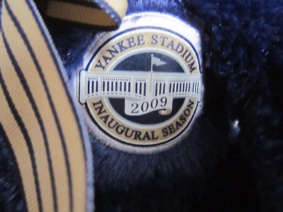 Ty Beanie Buddy New York Yankee Inaugural Bear 2009 MWMT
