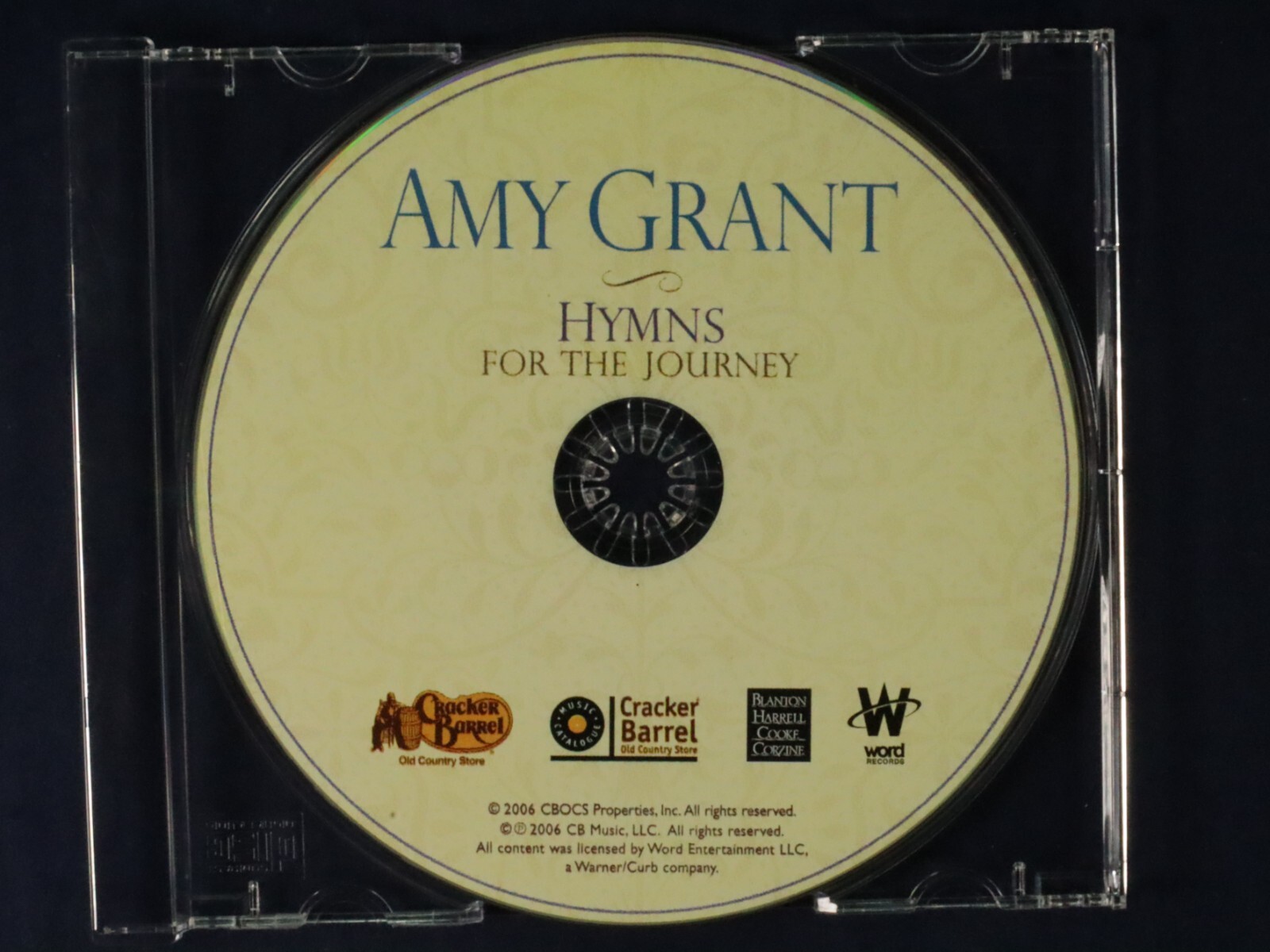 Hymns for the Journey by Amy Grant {CD Disc Only No Tracking} | eBay