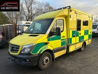 MERCEDES BENZ SPRINTER 519 CDI DIRECT EX AMBULANCE SERIVICS 2016 66 REG EURO 6