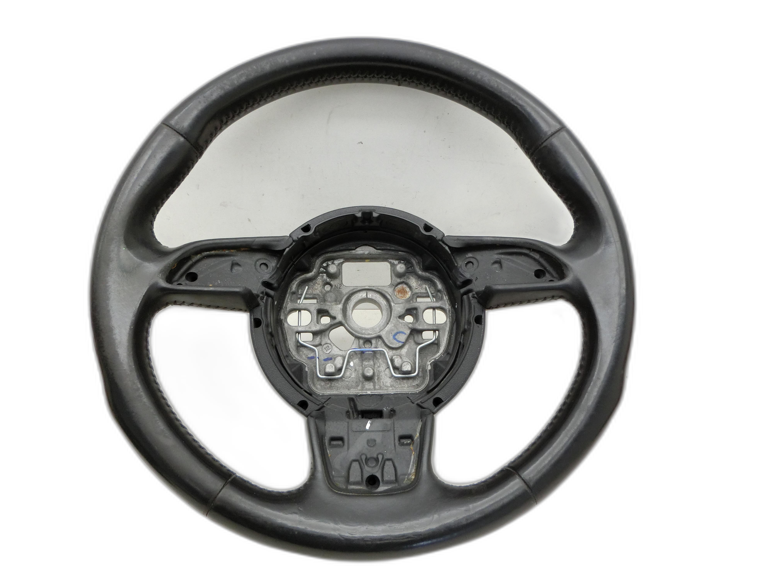 Steering Wheel Without Airbag Leather for Audi A6 4G C7 11-14 - Bild 1