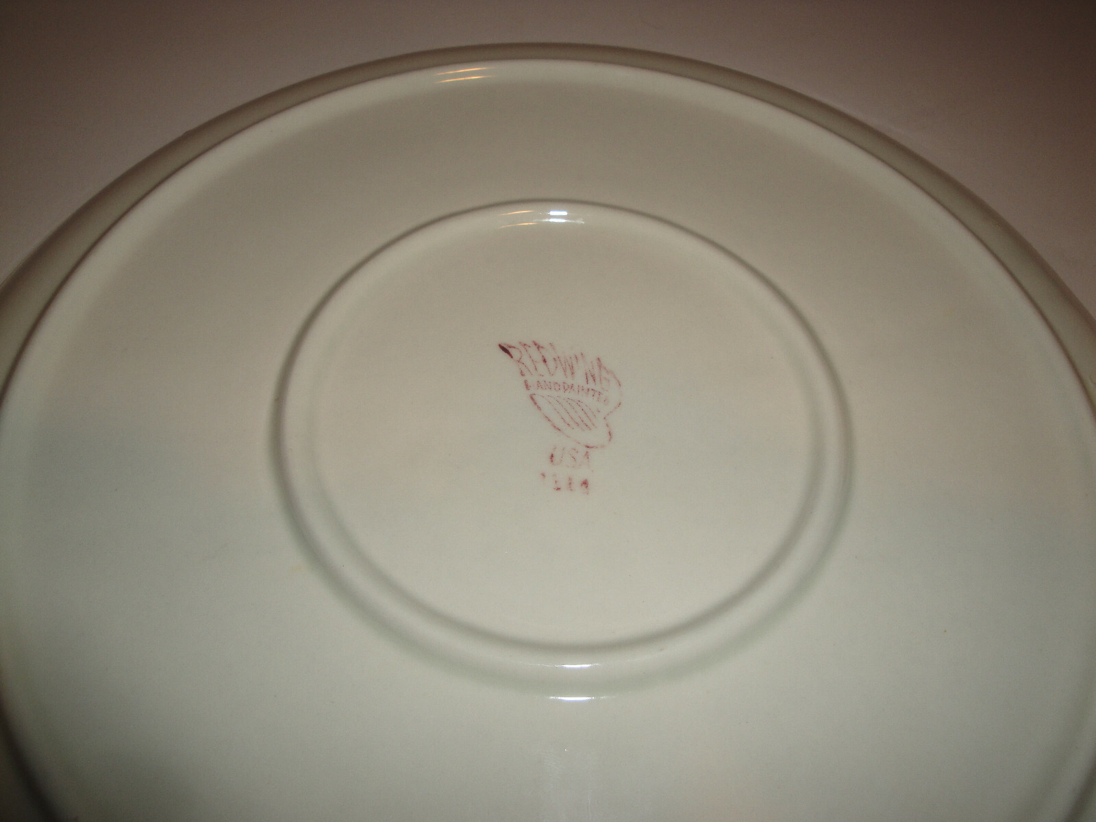 Red Wing Dinnerware Spring Song Supper Tray And Tall Coffee Cup Rare!