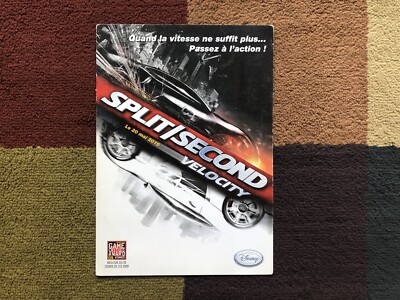Split Second Velocity Promotional Press Kit - Rare Promo Dossier Kit -