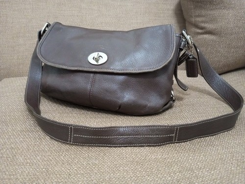小物 Vintage Coach Legacy Leather Frnch Purse COACH VINTAGE Legacy Cognac Leather Penny Crossbody Purse w